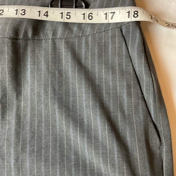 Metrostyle Gray Pinstripe brazer and pants - Picture 10 of 13